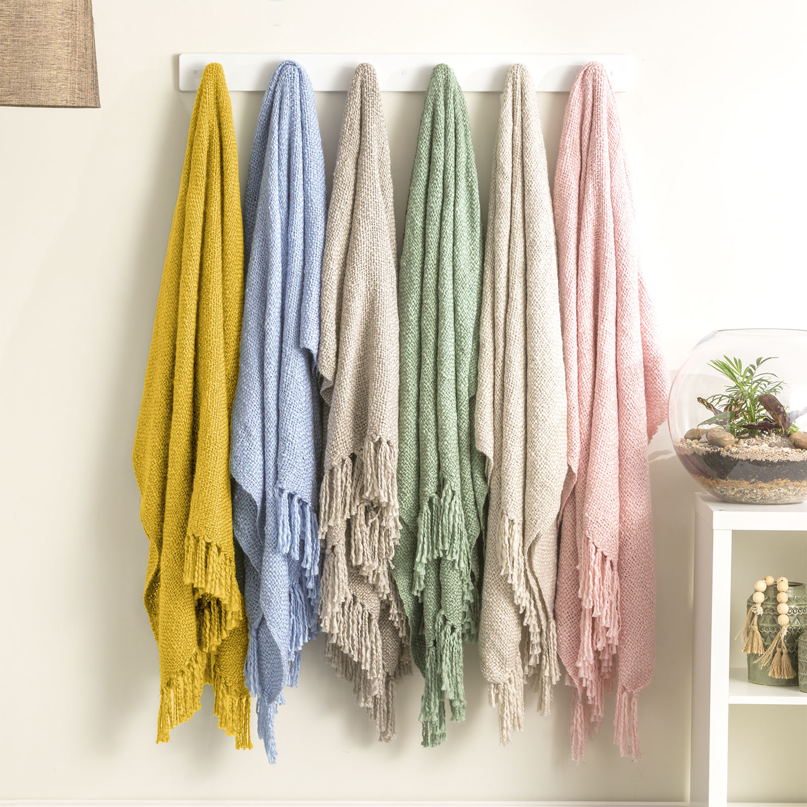 V107-SH323425-196310-00 Crystal 100% Acrylic Blue Throw by Renee Taylor - Image 1