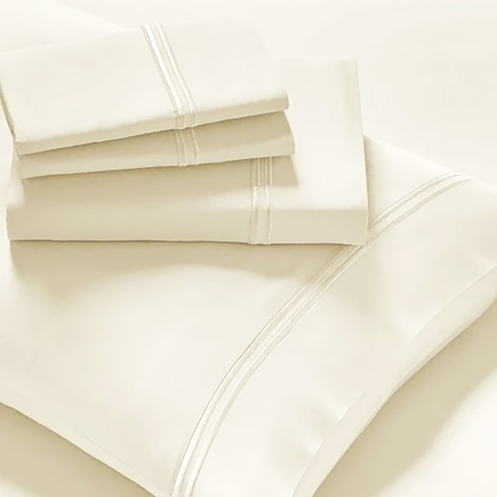 V107-SH328120-216996-00 Strada Embroidered 1000 TC Egyptian Cotton Pristine Split King Sheet sets by Renee Taylor - Image 1