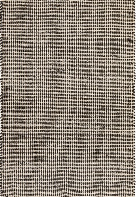 V107-SKAN-300-BLA-225X155-207026-00 Skandi 300 Black Rug by Rug Culture-225X155CM - RECTANGLE - Image 1