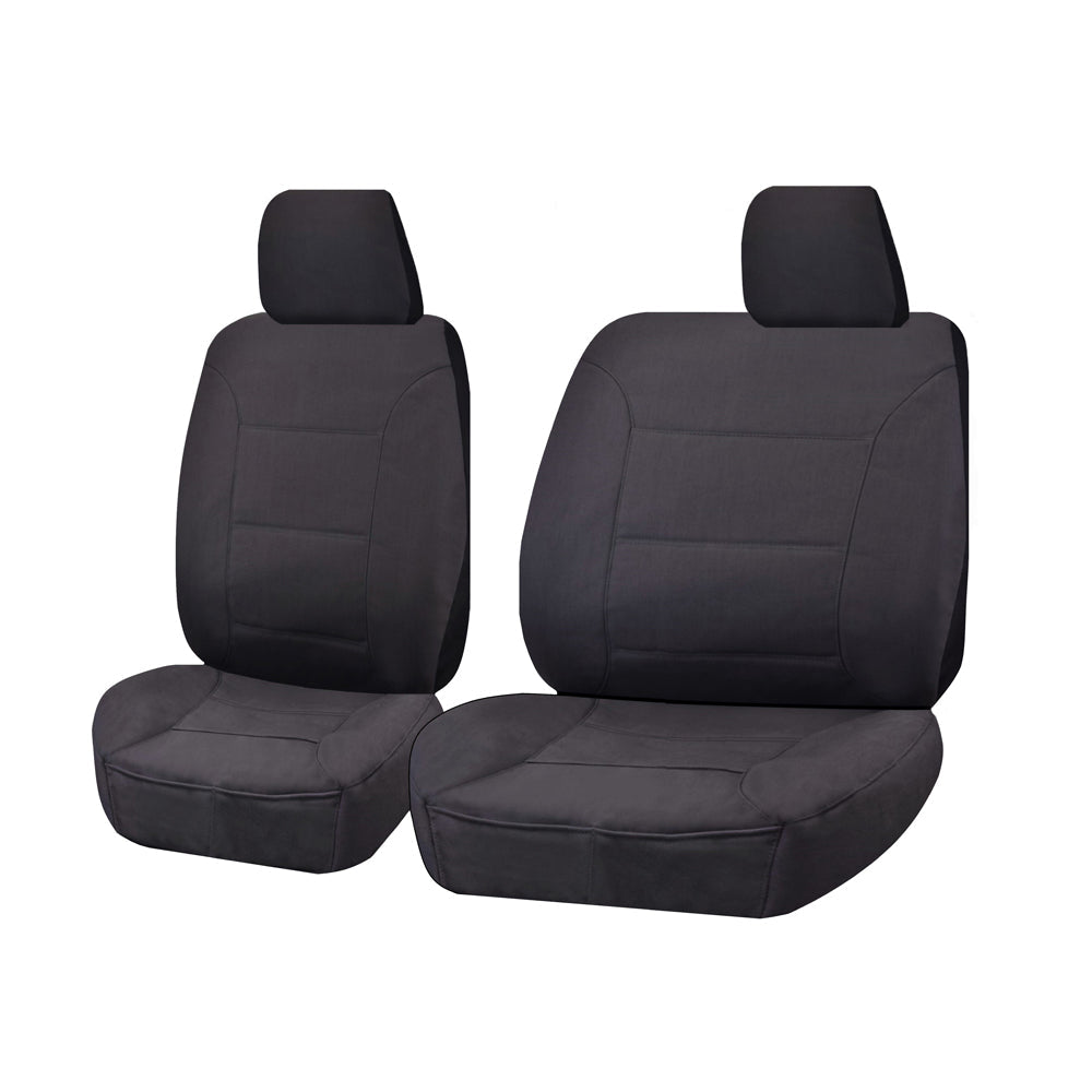 V121-ALTMDMX508_ALTMDMX508_f3eae303-3535-48c6-b112-a562e4d1ab64 Seat Covers for ISUZU D-MAX 06/2012 - 2016 SINGLE CAB CHASSIS UTILITY FRONT BUCKET + _ BENCH CHARCOAL ALL TERRAIN - Image 1