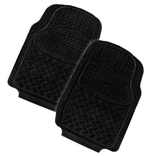 V121-CMT2VELOBLK-01_8 Velocity 2 Piece Car Mat Black - Image 1