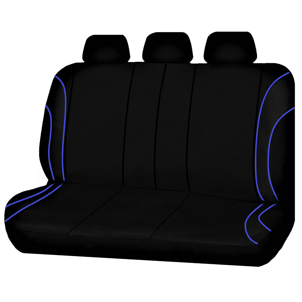 V121-STR0608S03_s03_0809ae64-b4fd-4399-a347-0859778eb1f9 Universal Strident Rear Seat Covers Size 06/08S | Blue Piping - Image 1