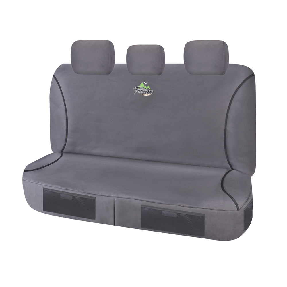 V121-TRTMRG0908_TRTMRG0908_036ff8a2-497c-4465-80dc-f4a0cc6dbfe2 Seat Covers for FORD RANGER PX SERIES10/2011 - 2015 DUAL CAB REAR BENCH CHARCOAL TRAILBLAZER - Image 1