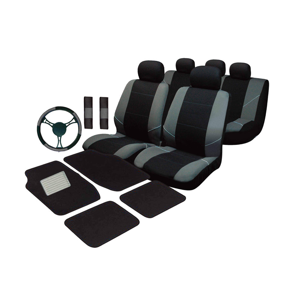 V121-UNIULTIVPGRY_UNIULTIVPGRY Universal Ultimate Car Accessories Value Pack- Grey - Image 1