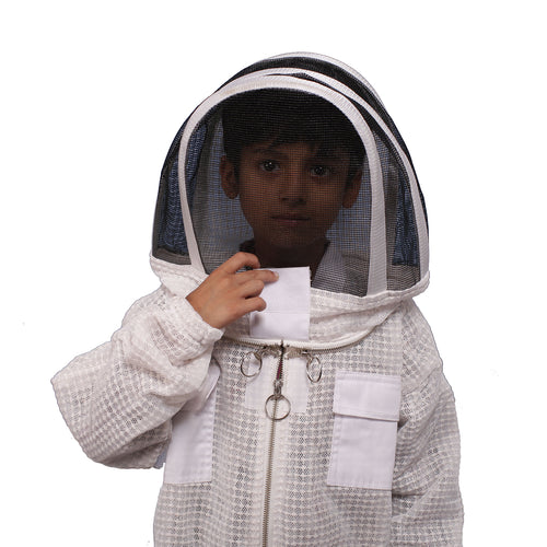 V122-OZ-1274_IMG_6401_1_0bf01c51-63c2-4d1b-b5cd-fd451ceee776_500x_1 Beekeeping Bee Kids Full Suit 3 Mesh Layer Beekeeper Protective Gear S - Image 1