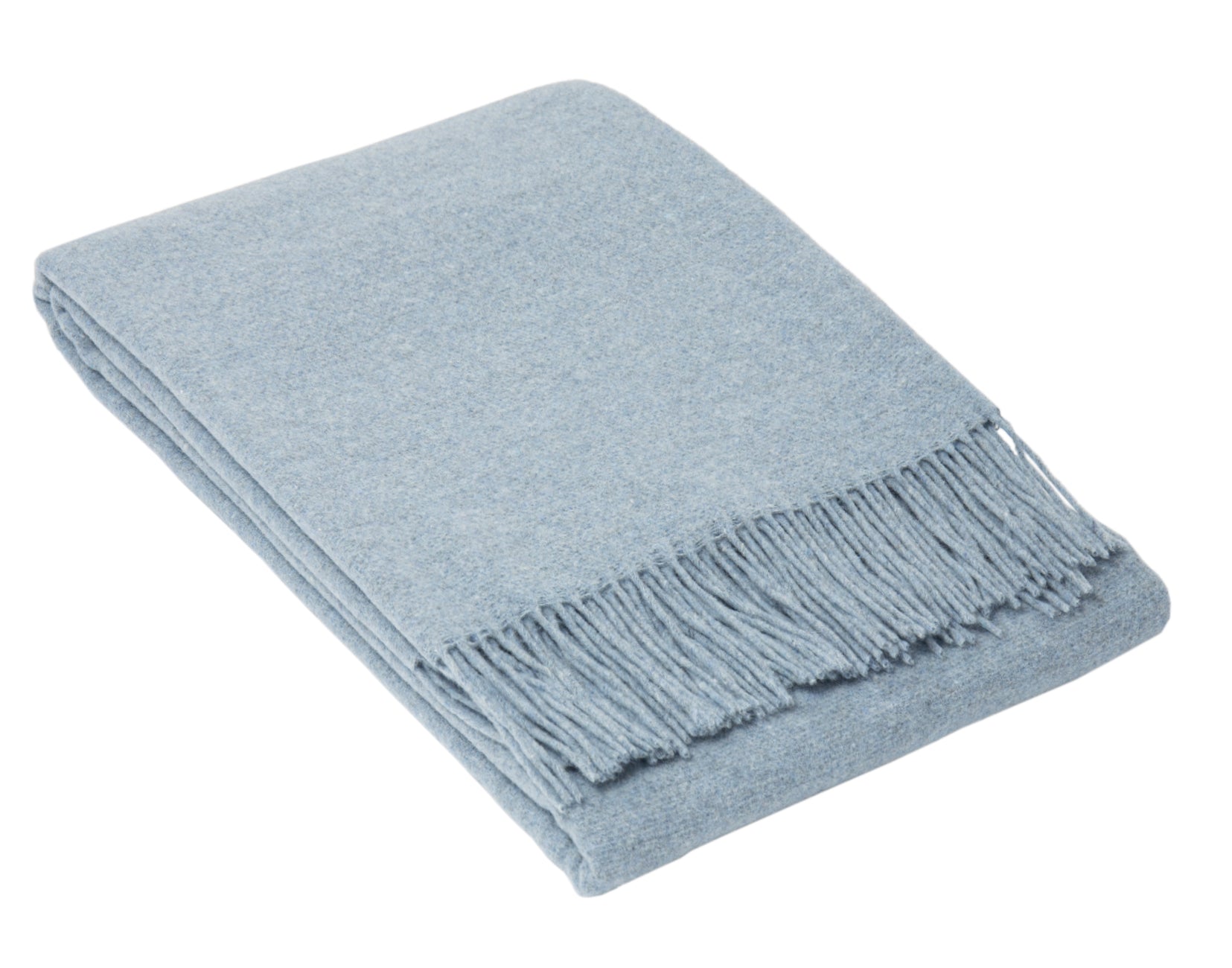 V164-OX6-OxfordSkyBlue_OX6_1024x1024_2x-00 Oxford Throw - Merino Wool Blend - Sky Blue - Image 1