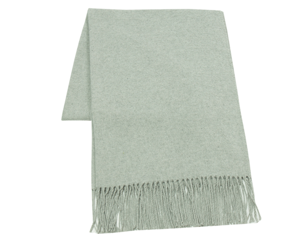 V164-PA6-155394-00 Paddington Scarf Fine Merino Wool Blend - Grey - Image 1