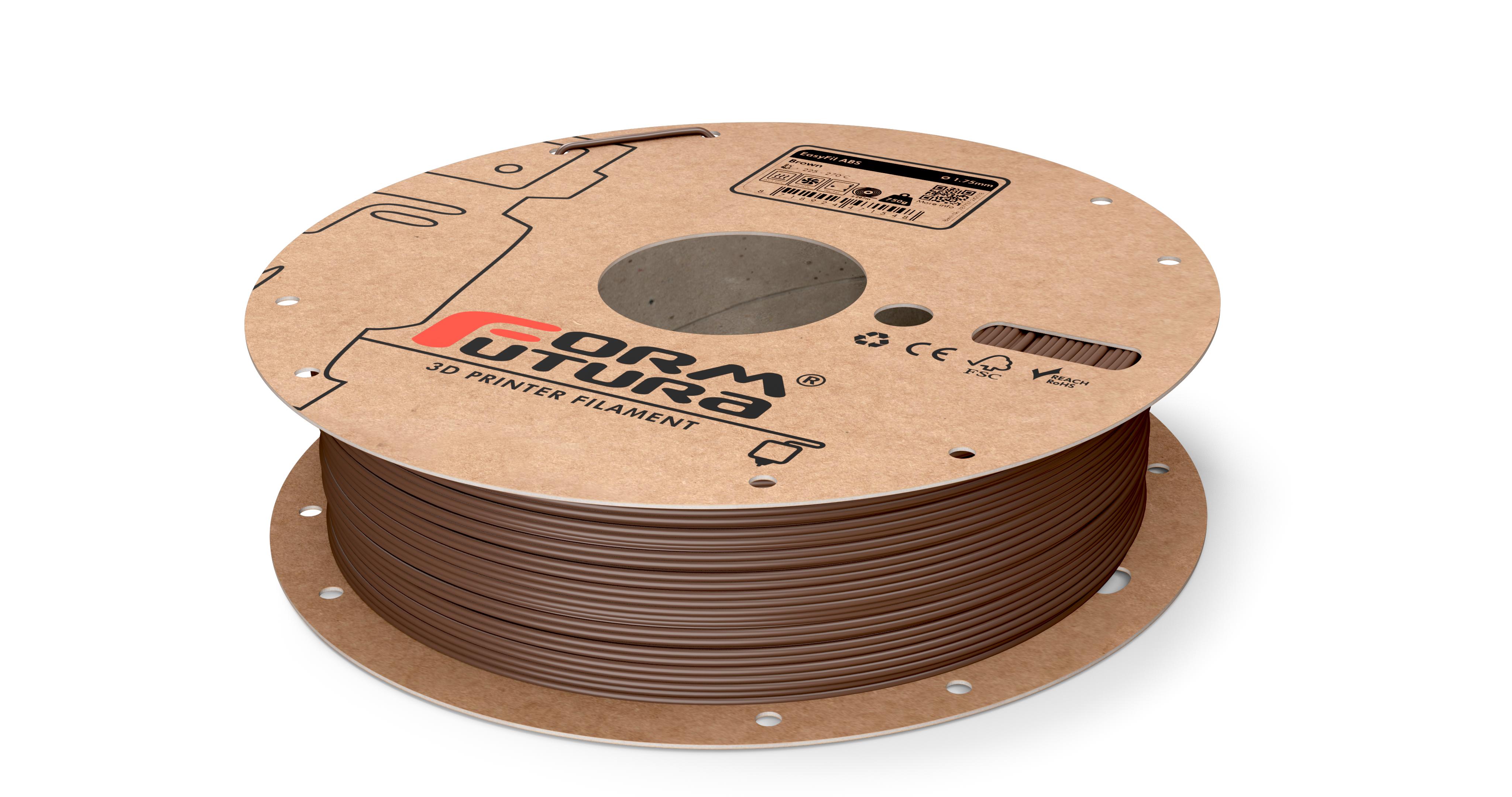 V177-285EABS-BRWN-0750_8718924471548_EasyFil-ABS-Brown-175-750g__32570_1 ABS Filament EasyFil ABS 2.85mm Brown 750 gram 3D Printer Filament - Image 1