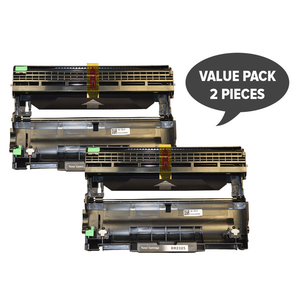 V177-60-BDR2325X2_60-BDR2325X2__30939_1 2 x DR-2325 Premium Generic Drum Unit - Image 1