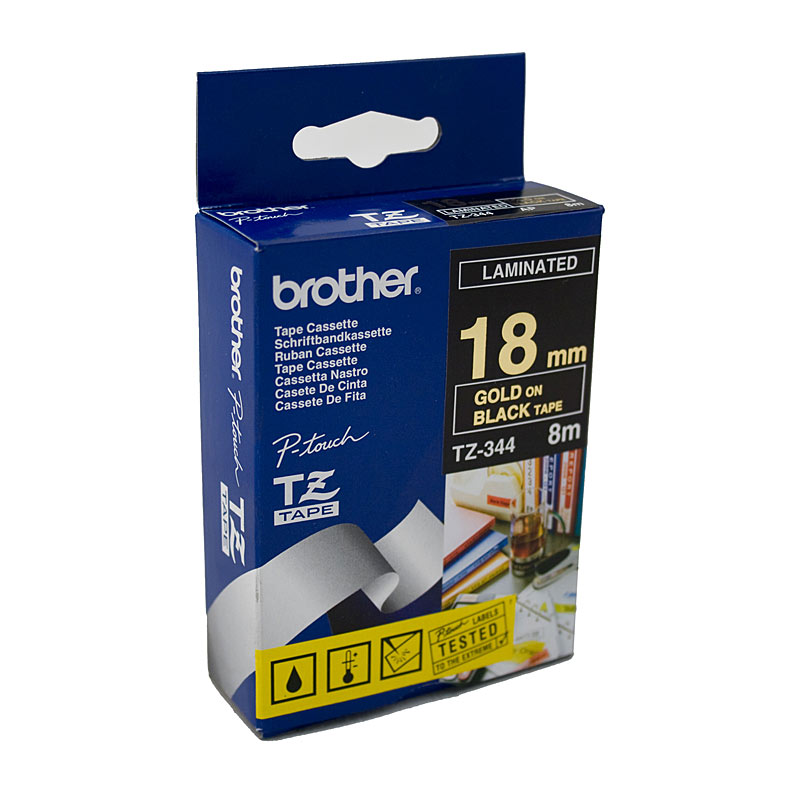 V177-D-BTZ344_uc__88384_1 BROTHER TZe344 Labelling Tape - Image 1