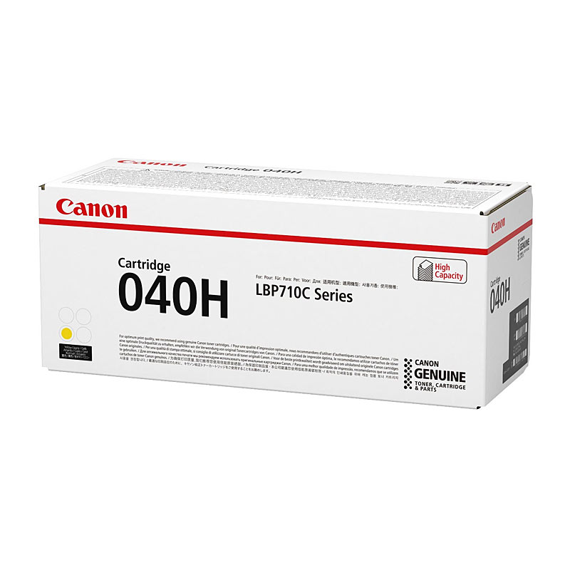 V177-D-CART040YHY_uc__85783_1 CANON Cartridge040 Yellow HY Toner - Image 1