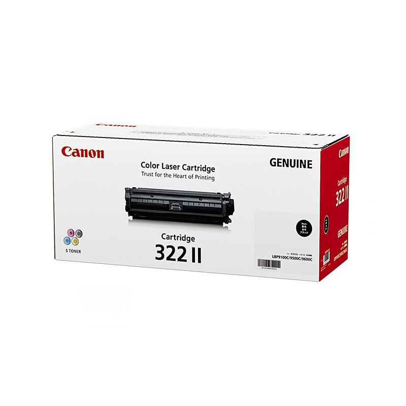 V177-D-CART322BHY_uc__76971_1 CANON Cartridge322 Black HY Toner - Image 1