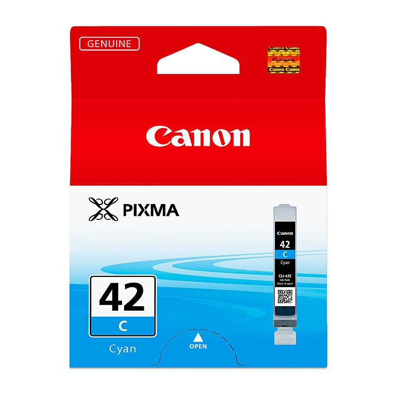 V177-D-CI42C_uc__16917_1 CANON CLI42 Cyan Ink Cartridge - Image 1