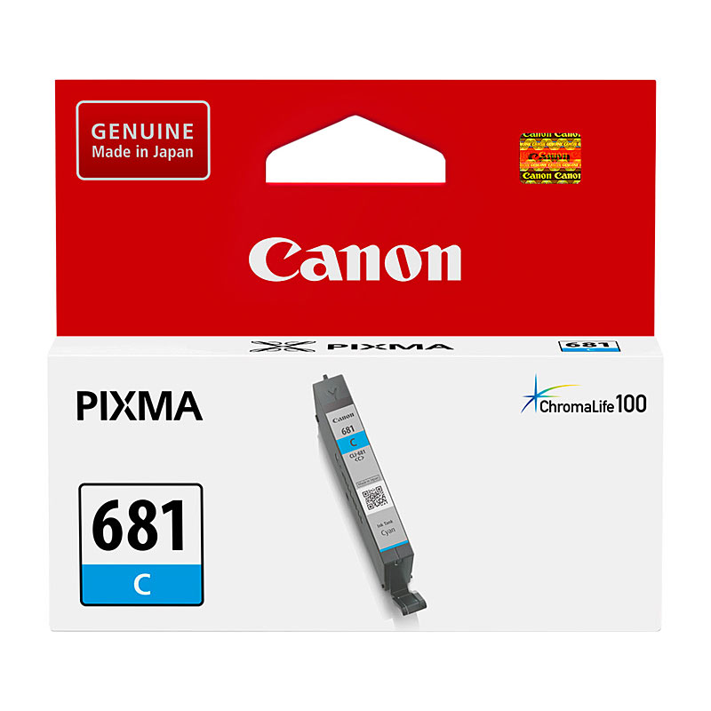 V177-D-CI681C_uc__63443_1 CANON CLI681 Cyan Ink Cartridge - Image 1