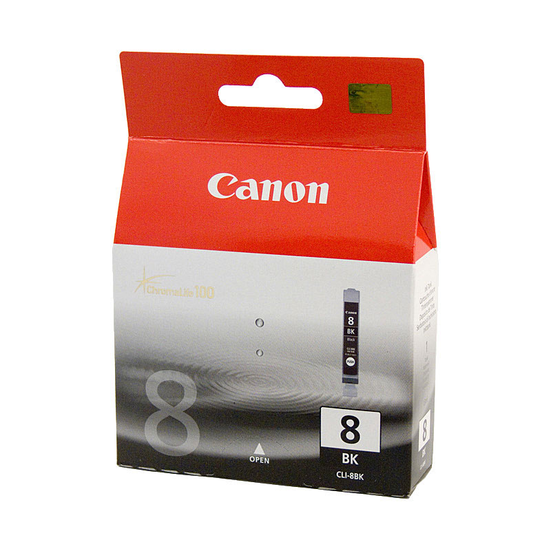 V177-D-CI8B_uc__03408_1 CANON CLI8Black Photo Black Ink Cartridge - Image 1