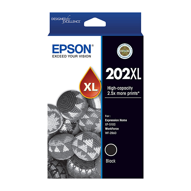 V177-D-E202BXL_uc__74547_1 EPSON 202XL Black Ink Cartridge - Image 1