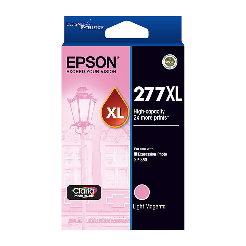 V177-D-E277LMXL_uc__51818_1 EPSON 277XL Light Magenta Ink Cartridge - Image 1