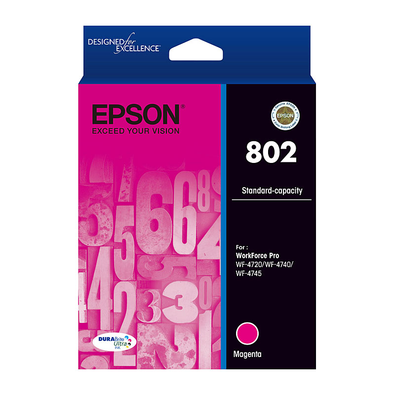 V177-D-E802M_uc__06685_1 EPSON 802 Magenta Ink Cartridge - Image 1