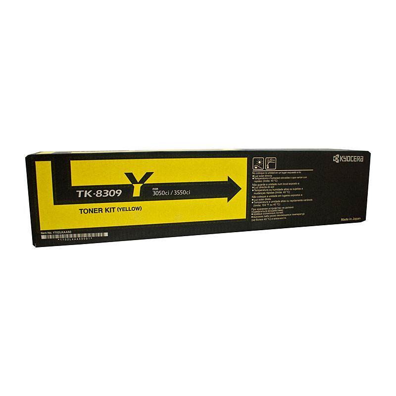 V177-D-K8309Y-uc__24216-00 KYOCERA TK8309Y Yellow Toner - Image 1