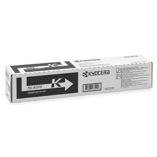 V177-D-K8319K-kyocera-tk-8319-black-toner-cartridge__98393-00 KYOCERA TK8319 Black Toner - Image 1