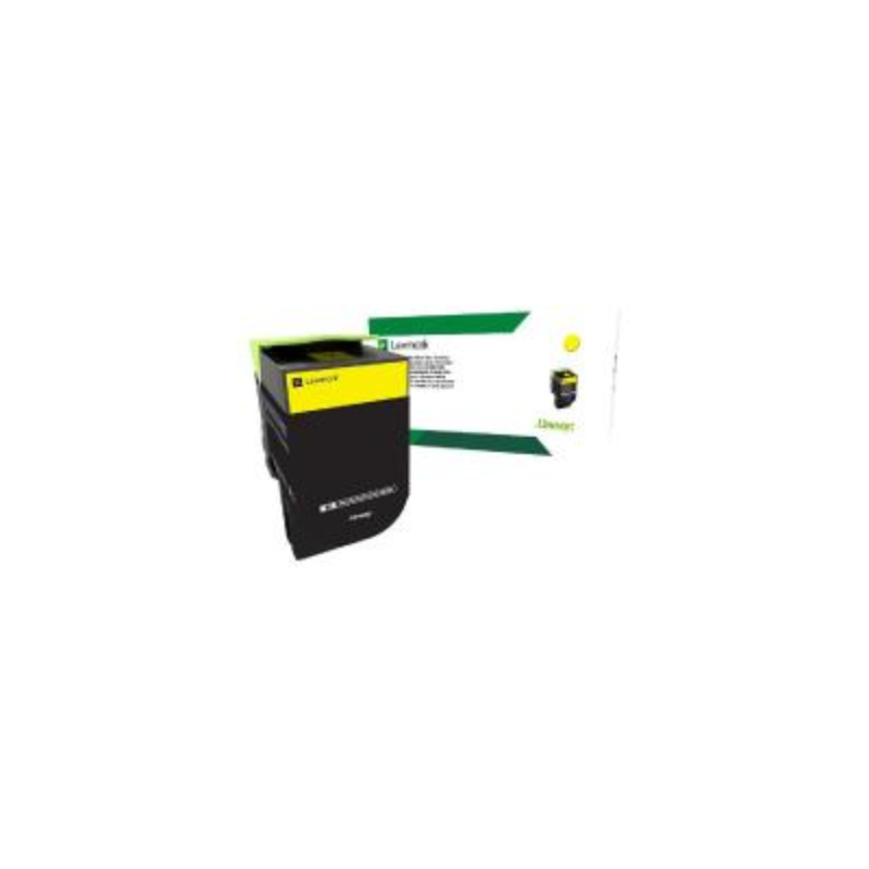 V177-D-LX808Y-uc__76514-00 LEXMARK 808Y Yellow Toner - Image 1