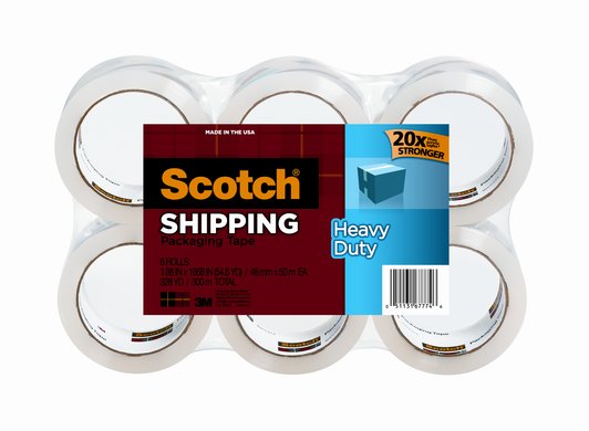 V177-D-SCTAT019436883-3850-6-pack-heavy-duty-shipping-and-packaging-tape-48mm-x-50m__15360-00 SCOTCH Pack of g Tape 3850-AU 48mm Bx6 - Image 1