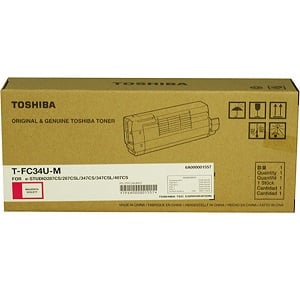 V177-D-TFC34M-me-TFC34UM__37774-00 TOSHIBA TFC34 Magenta Toner - Image 1