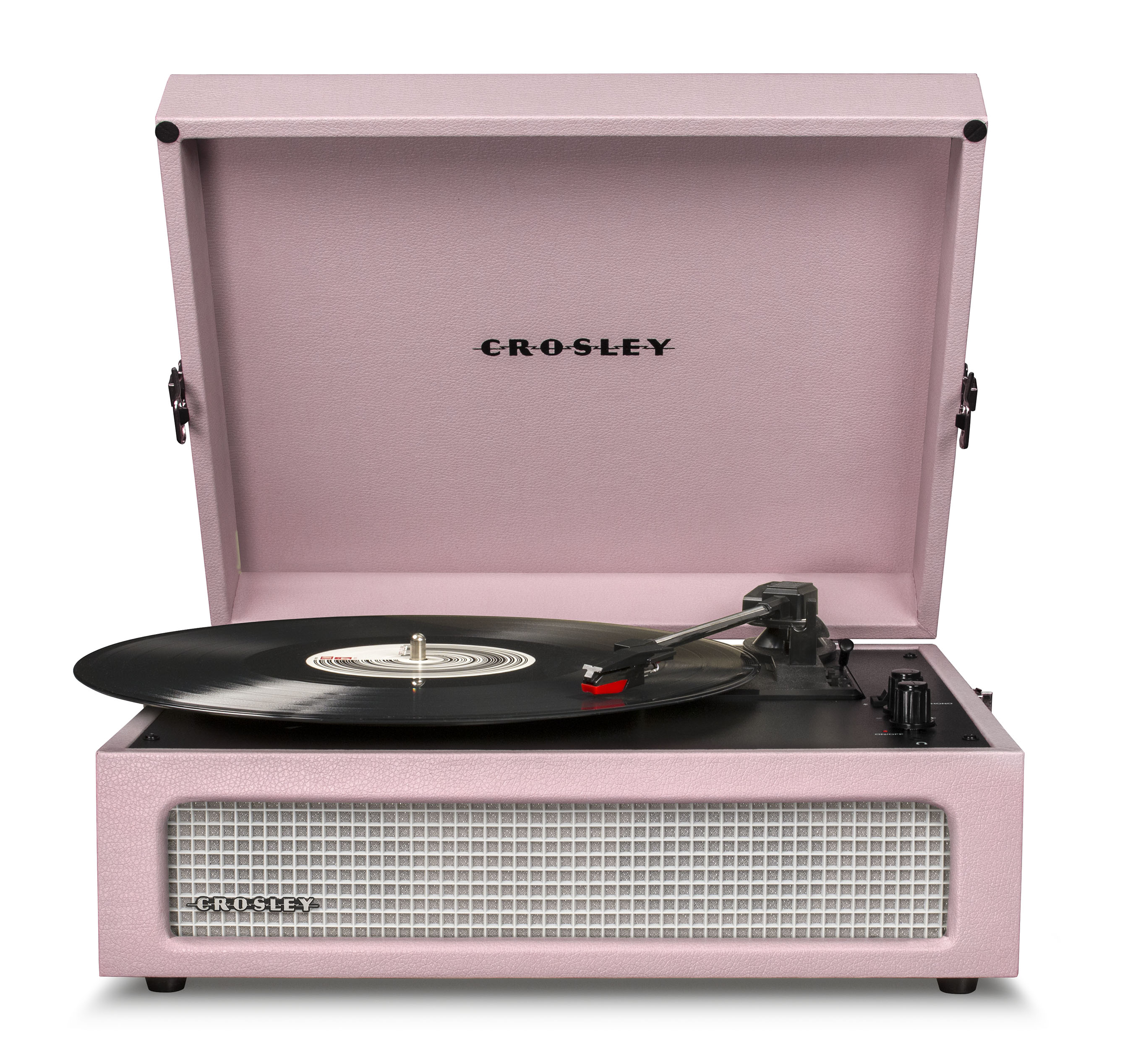 V177-IW-CR8017BSC-AM4-CR8017A-AM-A__30839-00 CROSLEY Crosley Voyager Amethyst - Bluetooth Portable Turntable & Record Storage Crate - Image 1