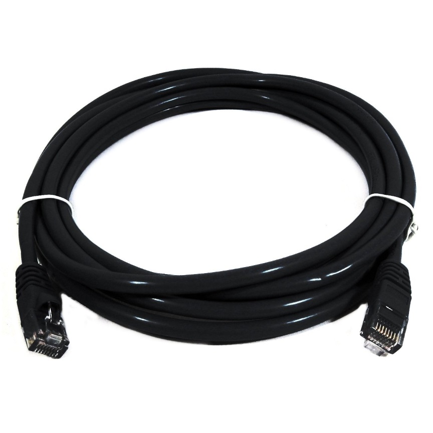 CREATOR: gd-jpeg v1.0 (using IJG JPEG v62), quality = 90 8WARE Cat6a UTP Ethernet Cable 1m Snagless Black - Image 1