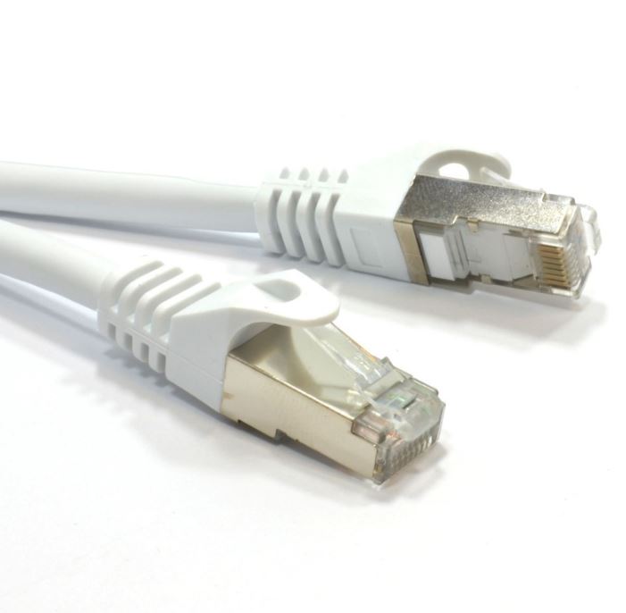 V177-L-CBAT-CAT6AGRY5_CBAT-CAT6AGRY5__91916_1 ASTROTEK CAT6A Shielded Cable 5m Grey/White Color 10GbE RJ45 Ethernet Network LAN S/FTP LSZH Cord 26AWG PVC Jacket - Image 1