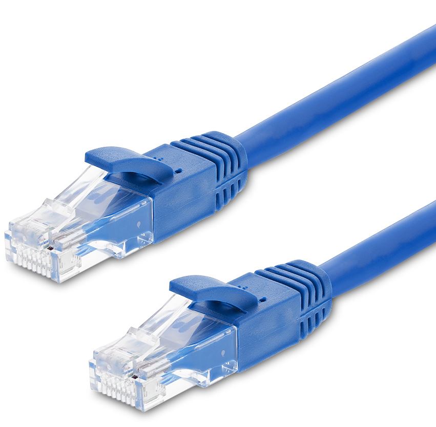V177-L-CBAT-CAT6BL-05M_CBAT-CAT6BL-05M__83358_1 ASTROTEK CAT6 Cable 0.5m/50cm - Blue Color Premium RJ45 Ethernet Network LAN UTP Patch Cord 26AWG - Image 1