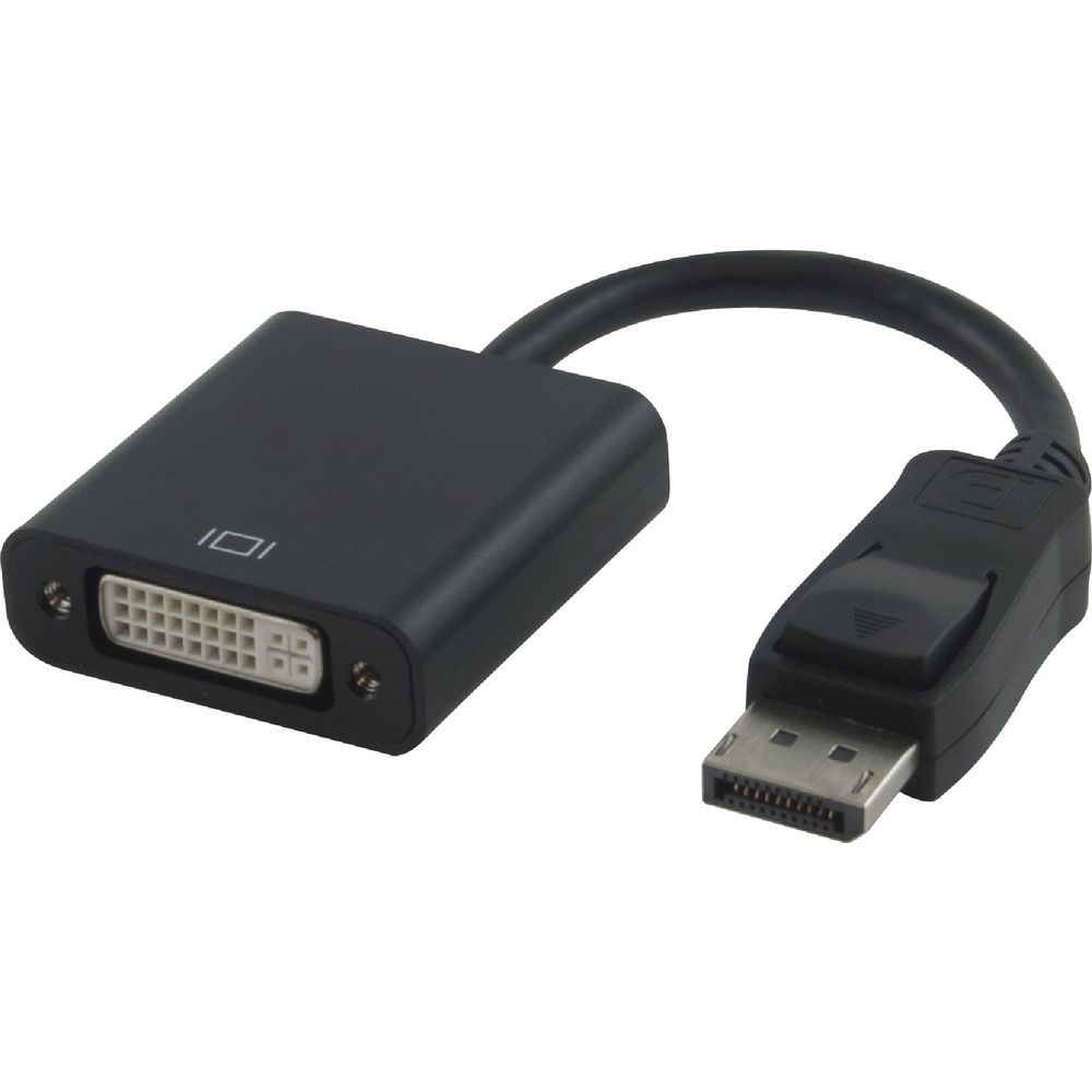 V177-L-CBAT-DPDVI-MF-ATI_CBAT-DPDVI-MF-ATI__48640_1 ASTROTEK DisplayPort DP to DVI Adapter Converter Cable 15cm - 20 pins Male to DVI 24+5 pins Female, normal chipset support with ATI video card - Image 1