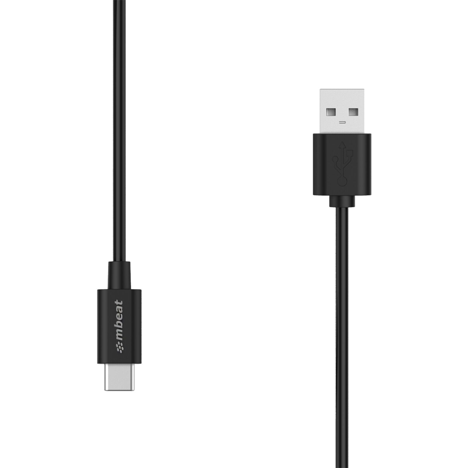 V177-L-CBMB-MB-CAB-UCA01-CBMB-MB-CAB-UCA01__91165-00 MBEAT Prime 1m USB-C To USB Type-A 2.0 Charge And Sync Cable - High Quality/480Mbps/Fast Charging for Macbook Pro Google Chrome Samsung Galaxy Huawei - Image 1