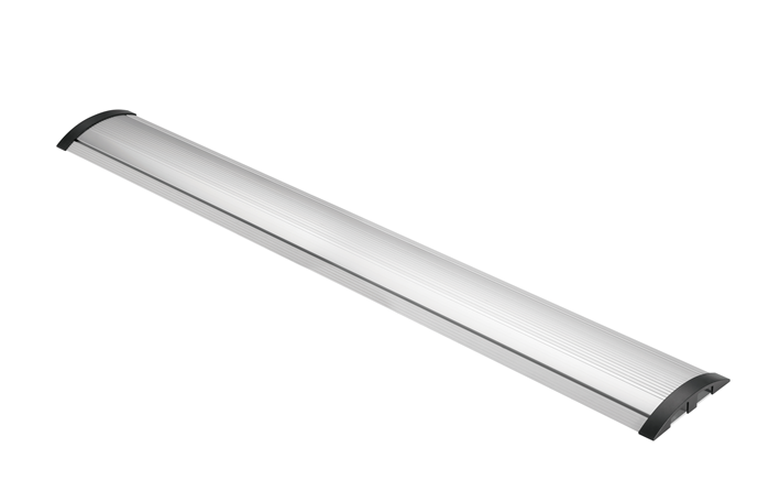 V177-L-CMBT-CC13-L110-72588-00 BRATECK Aluminum Floor Cable Cover - 1104x139mm Material:Aluminum,ABS Dimensions 1104x139x22mm - Image 1