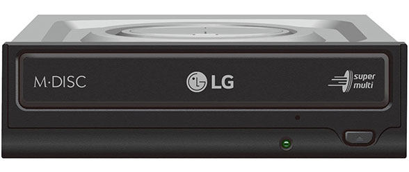 V177-L-DVG-GH24NSD1-DVG-GH24NSD1__22934-00 LG GH24NSD1 24x SATA Internal DVD - M-DISC Support Silent Play, Jamless Play, Cyberlink Power 2 Go. OEM Bulk Packaging - Image 1