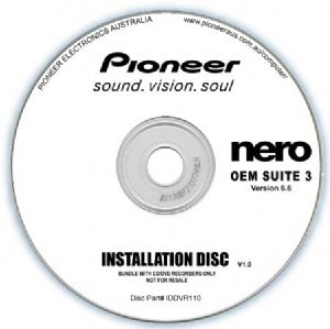 V177-L-DVS-IDDVR110-DVS-IDDVR110__11360-00 PIONEER Software Nero Suite 3 OEM Version 6.6 - Play Edit Burn & Share Blu-ray & 3D contents - PowerDVD10 InstantBurn5.0 Power2Go8.0 PowerProducer5.5 - Image 1