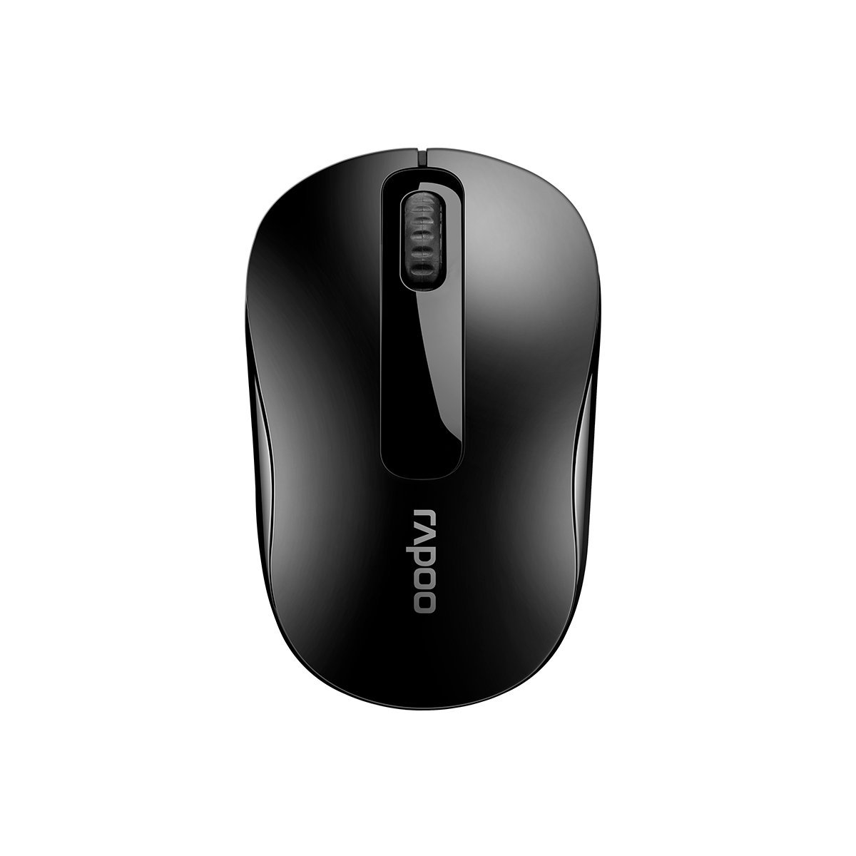 V177-L-MIRP-M10P-BK-MIRP-M10P-BK__56095-00 RAPOO M10 PLUS 2.4GHz Wireless Optical Mouse Black - 1000dpi 3Keys - Image 1