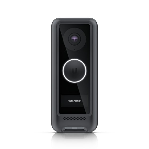 V177-L-NHU-G4-DB-COVER-BLK-NHU-G4-DB-COVER-BLK__32137-00 UBIQUITI UniFi Protect G4 Doorbell Black Cover - Image 1
