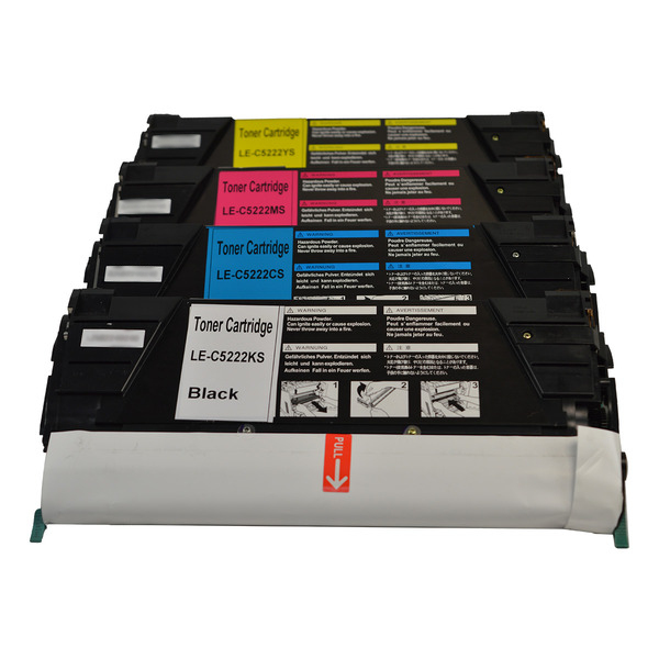V177-SET1LEX5220-SET1LEX5220__50260-00 C5220 C522 Series Generic Toner Set - Image 1