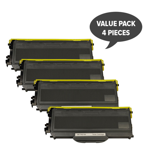 V177-SET4BR2125-SET4BR2125__01331-00 TN-2150 TN360 Black Premium Toner (Set of 4) - Image 1