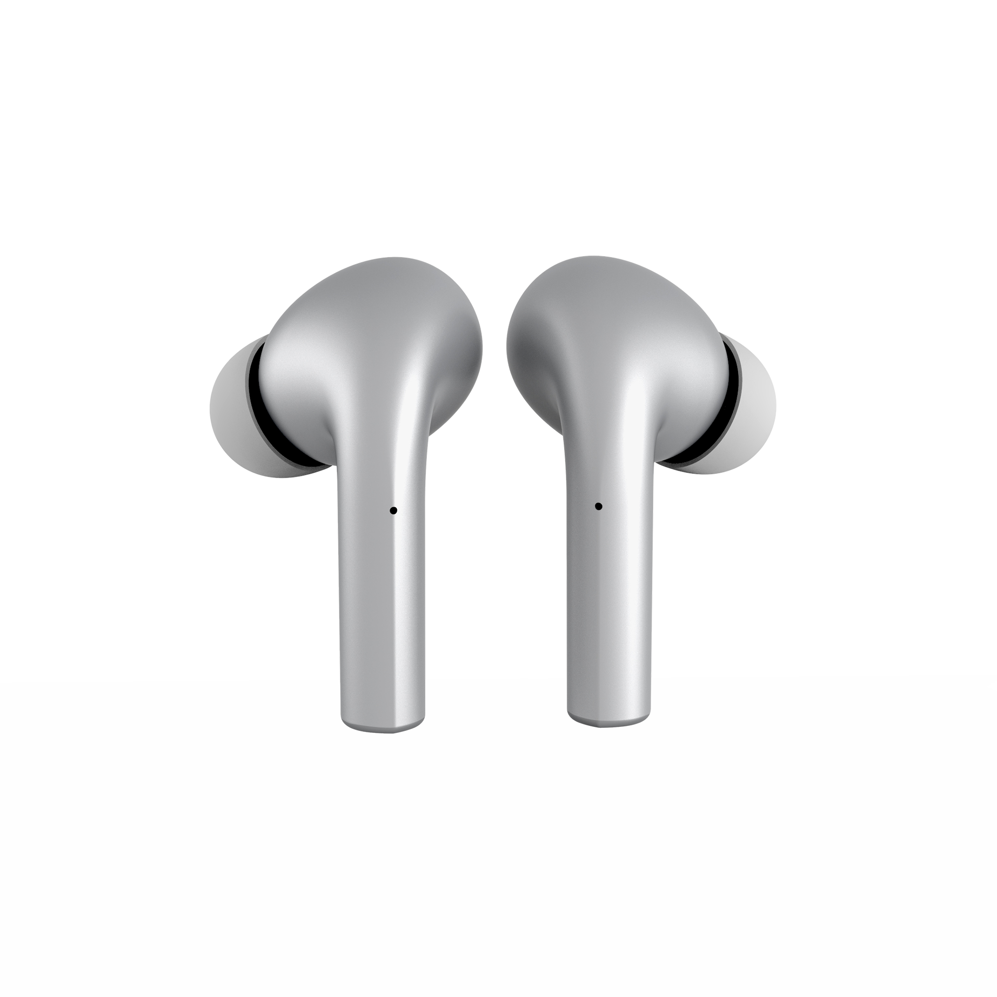 V177-TWSMPSV-ACC-TWSMPSV-00__96303-00 MOKIPods True Wireless Earbuds - Silver - Image 1