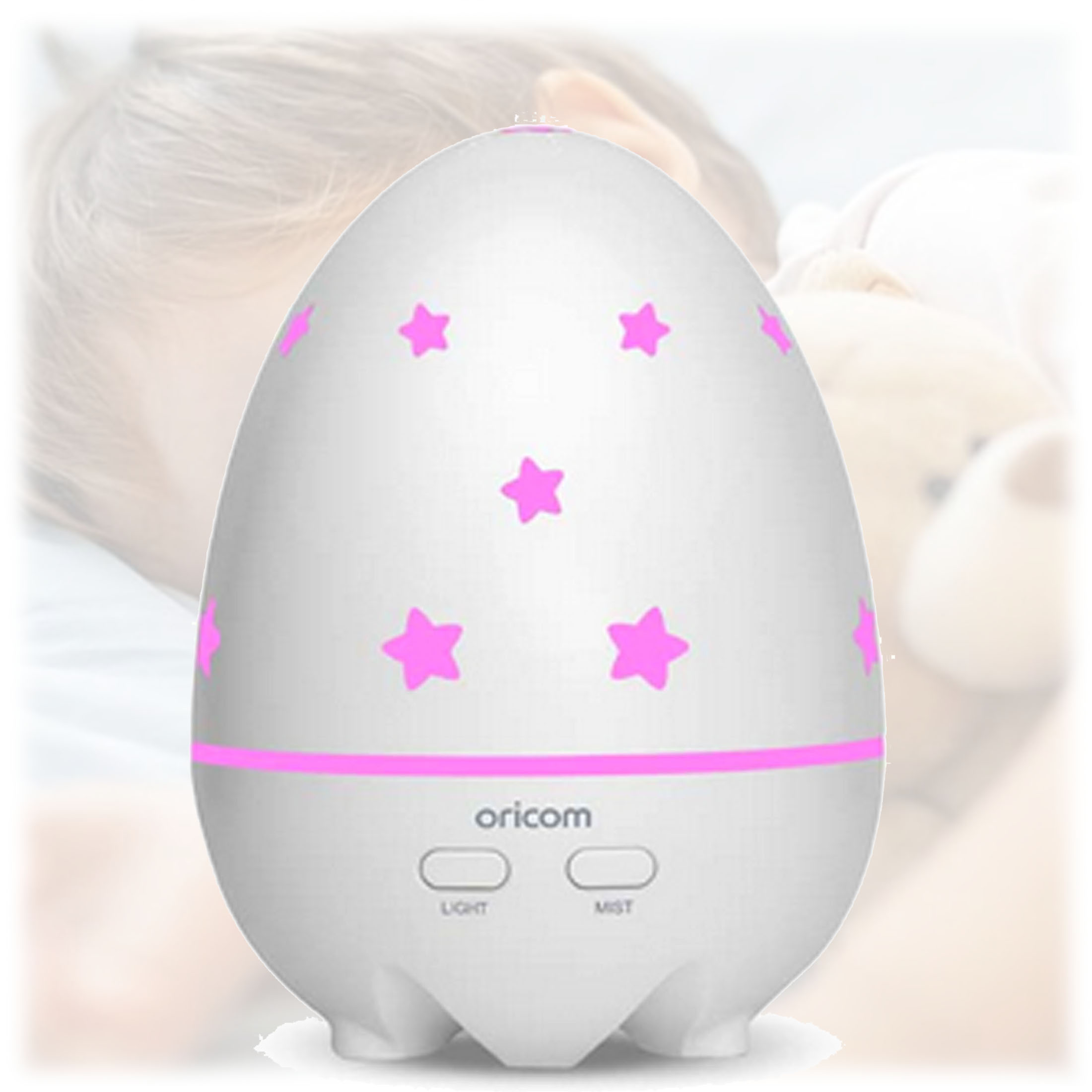 V185-ORAD50-ad50c-00 Oricom Aroma Diffuser Humidifier & Night Light Baby Kids Room AD50 - Image 1