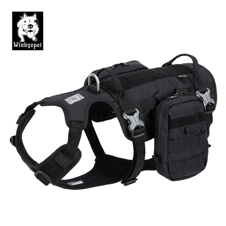 V188-ZAP-YH1805-BLACK-XL-YH1805_213b2acd-c815-42e4-ad75-9da540cec050_720x720-00 Whinhyepet Military Harness Black XL - Image 1