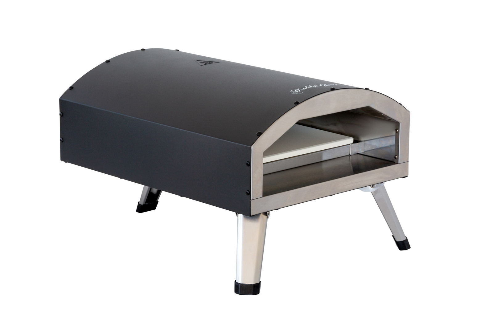 V196-POE120-185176-00 Compact and Portable 12" Outdoor Electric Pizza Oven - Image 1
