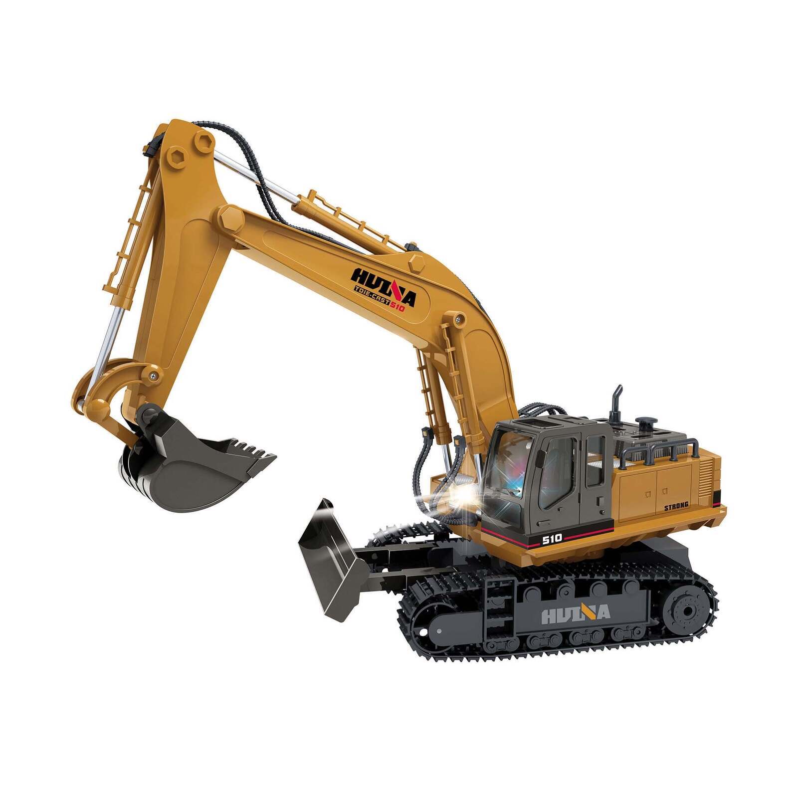 V196-RC1510-37992-00 Remote Controlled 2.4GHz Tractor Excavator Digger Toy for Children - Image 1