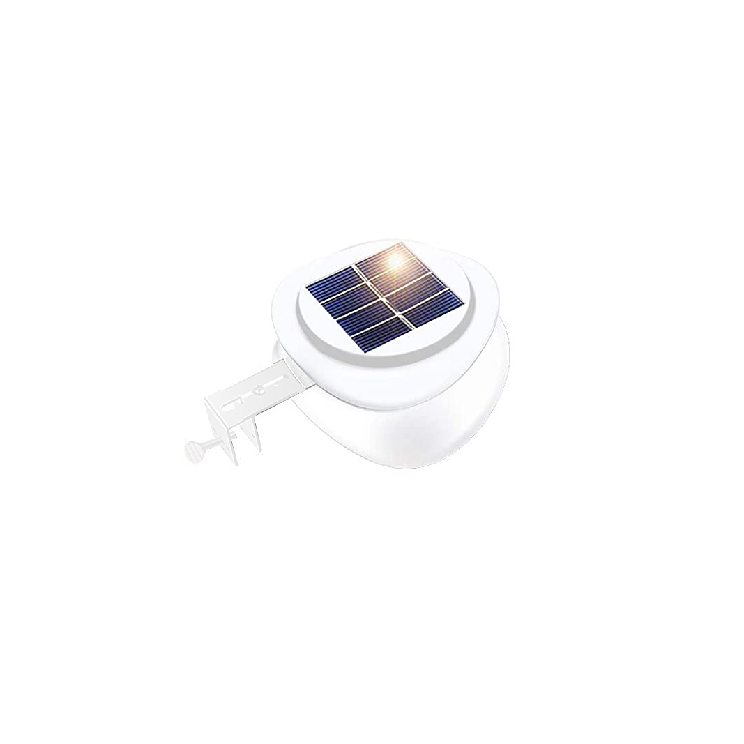 V196-SL7X1-37921-00 Solar Multipurpose Light (1-Piece, White) w/ Screw & Mount, Energy-Saving - Image 1