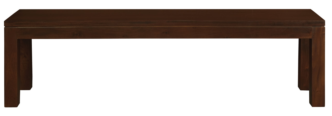 V199-BE12835RPNM-189595-00 Tilda Solid Mahogany Timber Bench (Mahogany) - Image 1