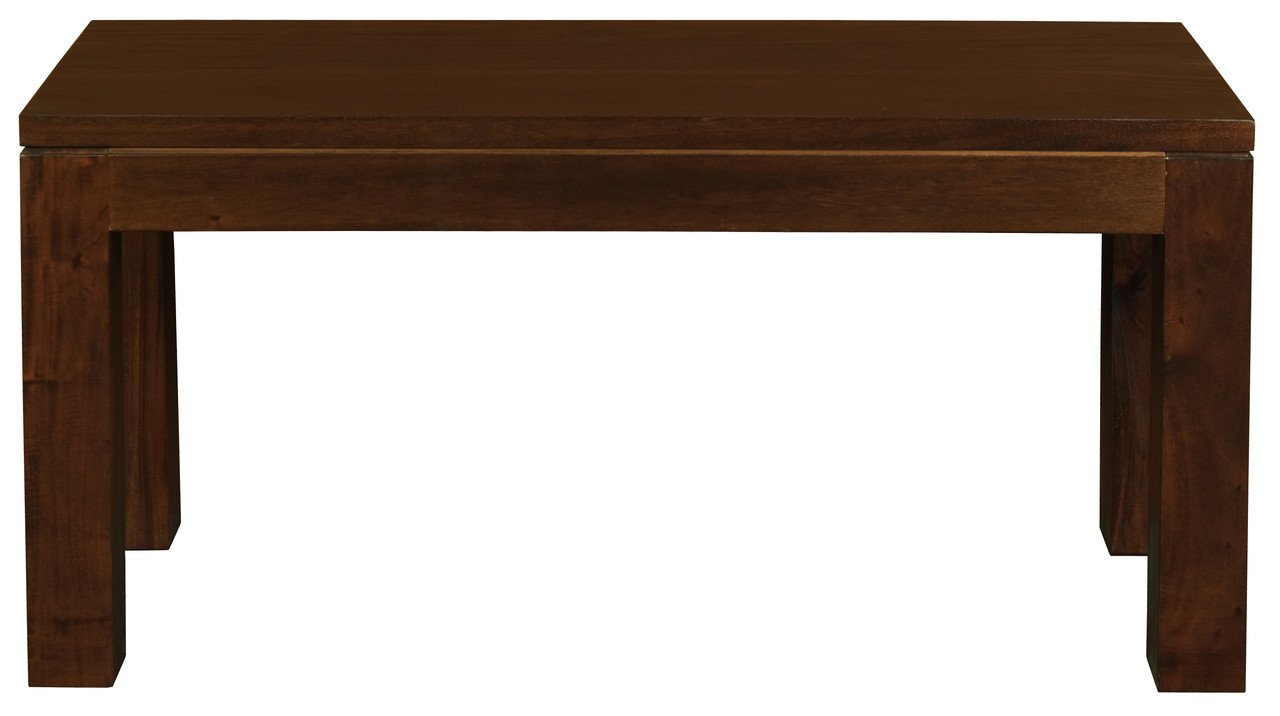 V199-BE9035TAM-189600-00 Amsterdam Solid Timber Bench 90 x 35 cm (Mahogany) - Image 1