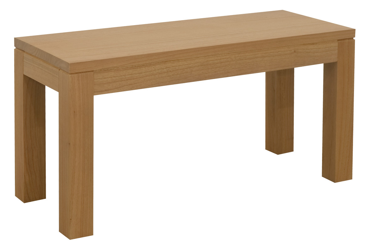 V199-BE9035TAMDNI-189601-00 Amsterdam Solid Timber Bench 90 x 35 cm (Natural) - Image 1