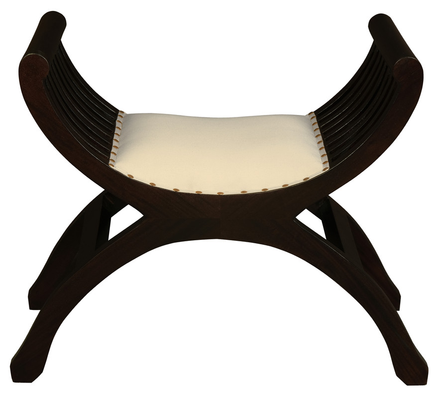 V199-CH001TWUPC-191632-00 Sloan Single Seater Upholstered Stool (Chocolate) - Image 1